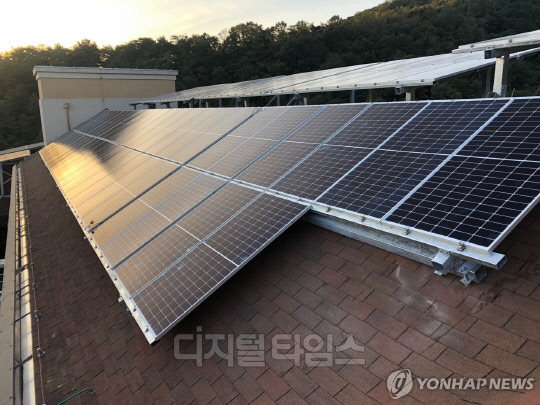 대구시민햇빛발전소 5호기 태양광 발전시설 연합뉴스